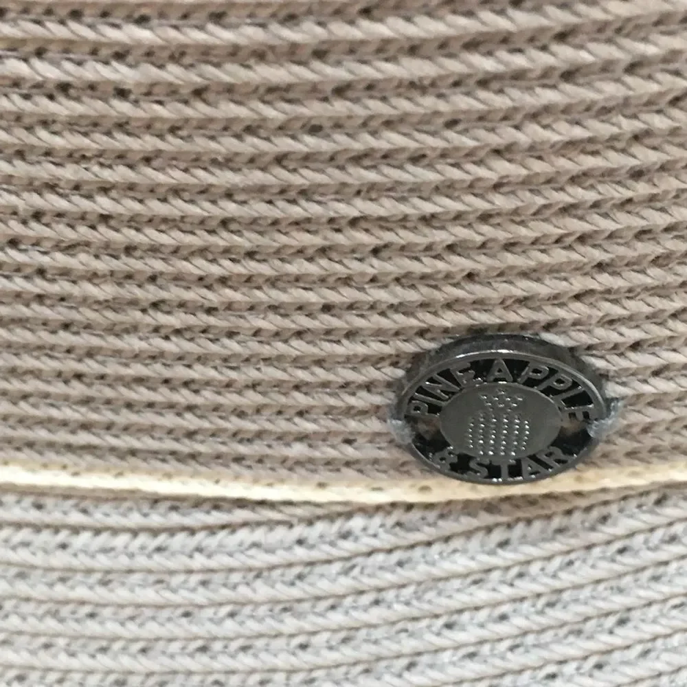 NEW WITH TAGS PINEAPPLE‎ AND STAR THE MAURES HAT IN MIDNIGHT GRAY